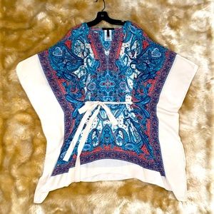 COPY - BCBGMaxazria Kimono Tie ButterflySleeves D…